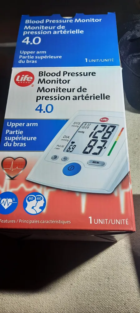 Like New Life Brand Blood Pressure Monitor image indicator(2)
