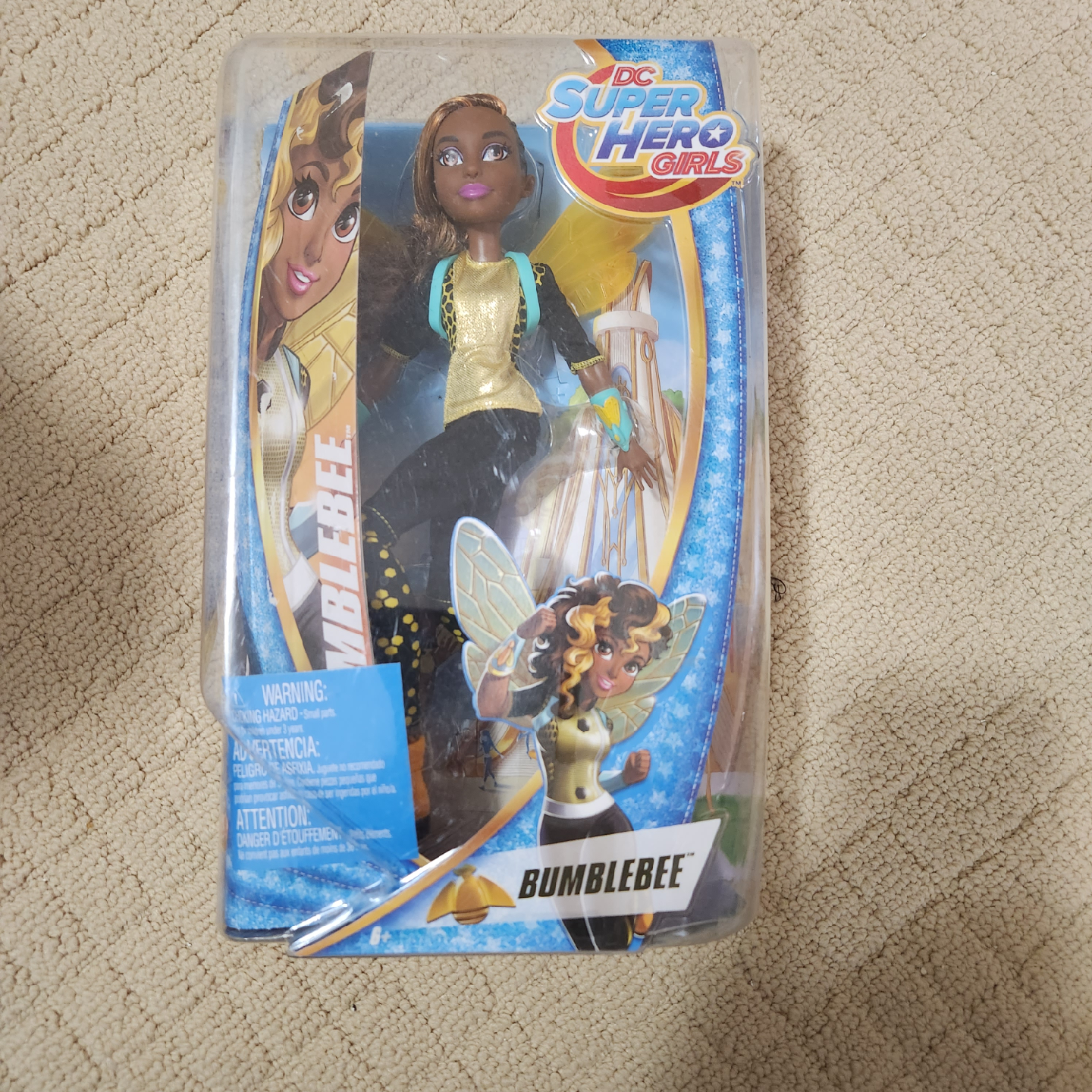 DC Super Hero Girls Bumblebee Doll action figure - New in Box!