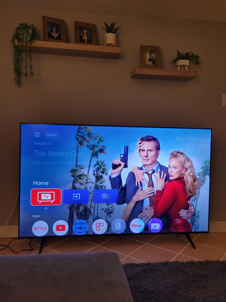75 " TCL QLED 4K GOOGLE TV