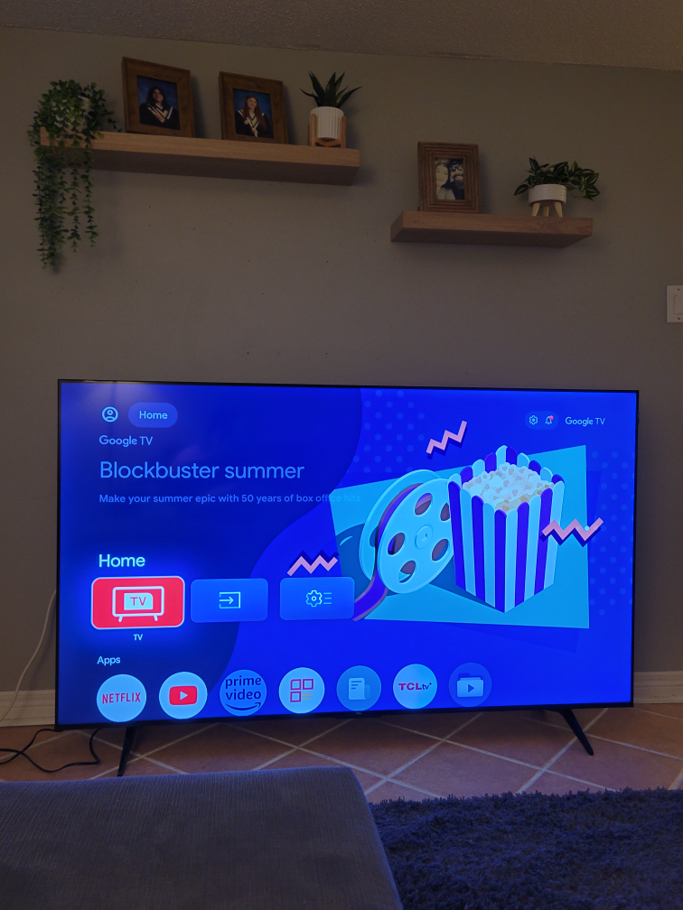 75 " TCL QLED 4K GOOGLE TV - photo 2