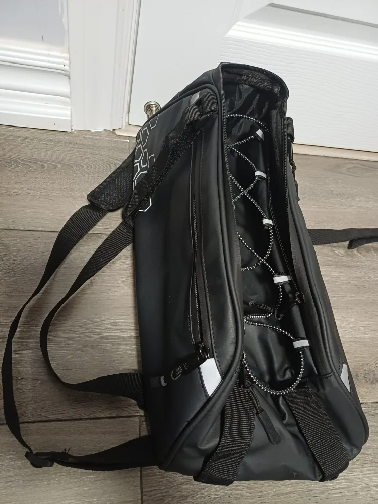 KEMIMOTO 8L Bike Rack Bag - Black image indicator(2)
