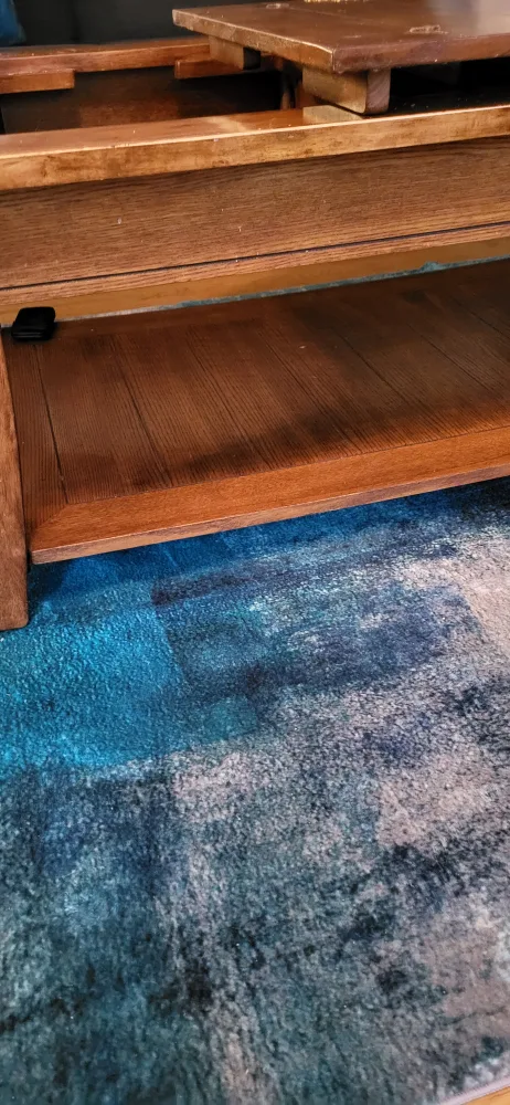 Wooden Coffee Table with Storage image indicator(4)