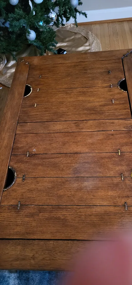 Wooden Coffee Table with Storage image indicator(5)