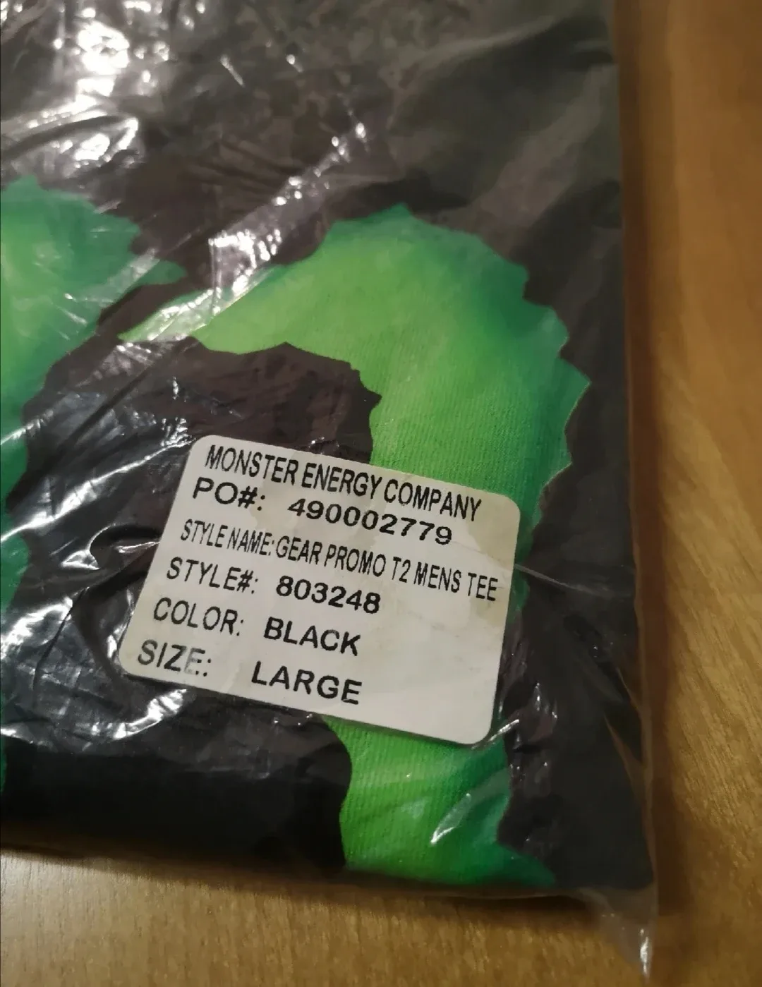 New Monster Energy M-Claw T-Shirt image indicator(3)