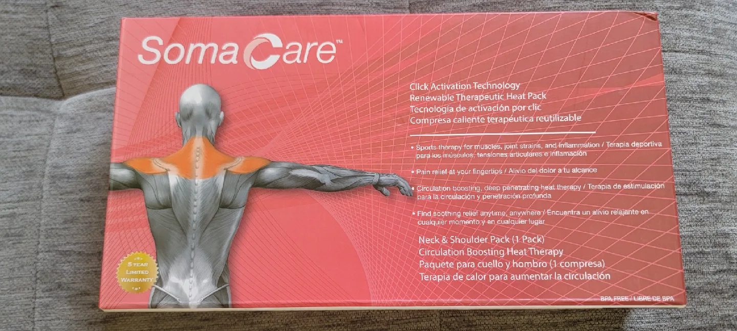 Soma Care Neck & Shoulder Heat Pack - NEW image indicator(2)