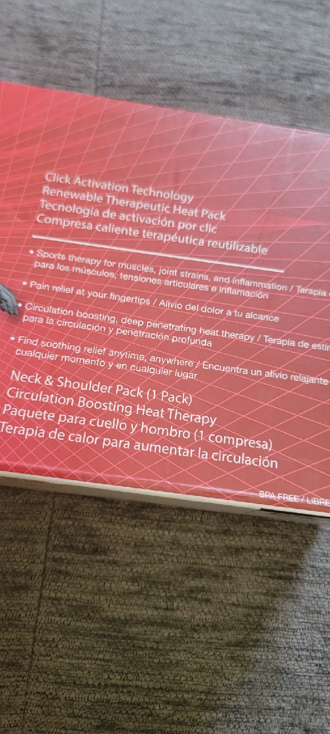 Soma Care Neck & Shoulder Heat Pack - NEW image indicator(3)