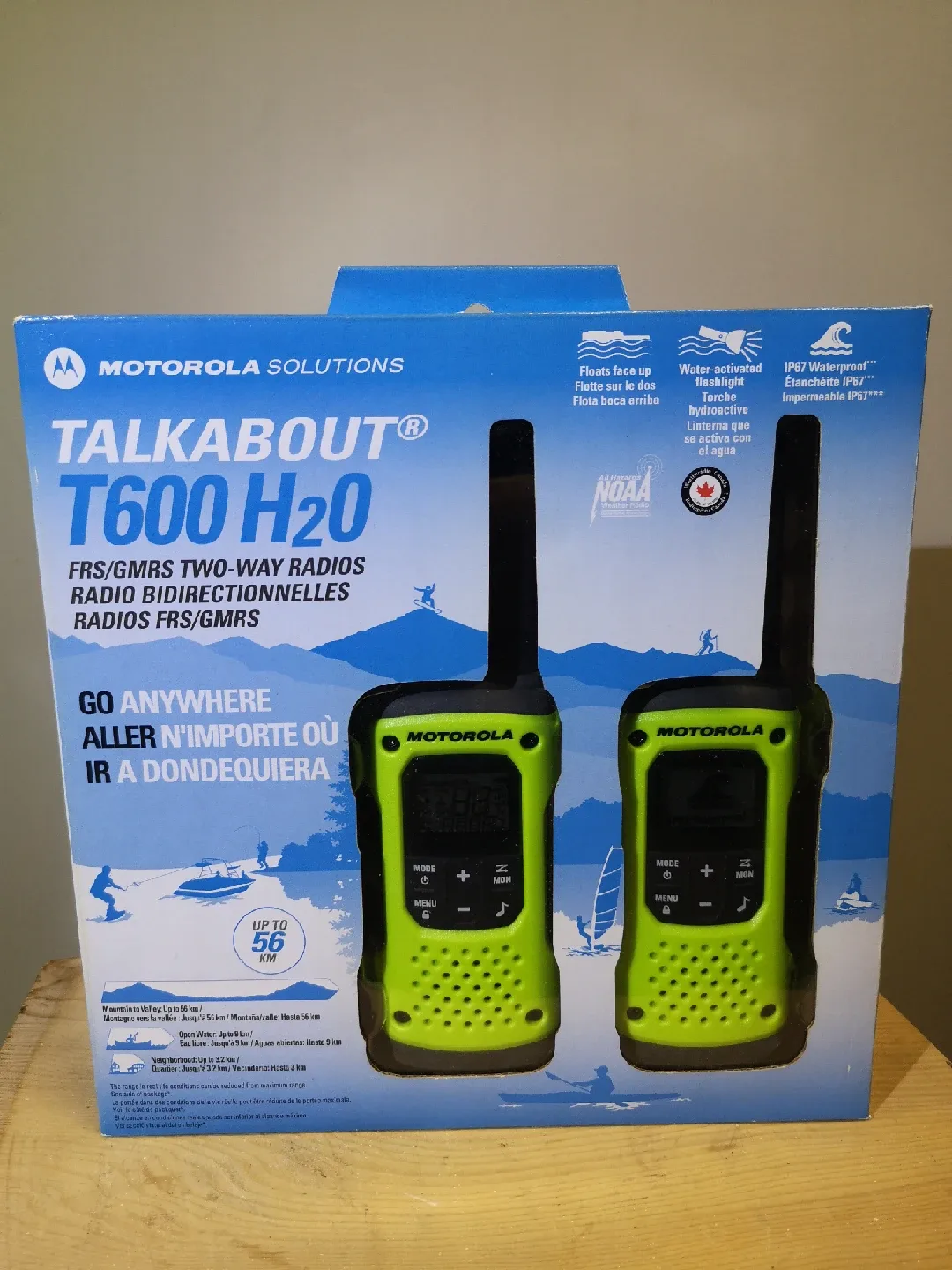 New Motorola T600 Walki Talkie Radio Pair ~ NRFP thumbnail