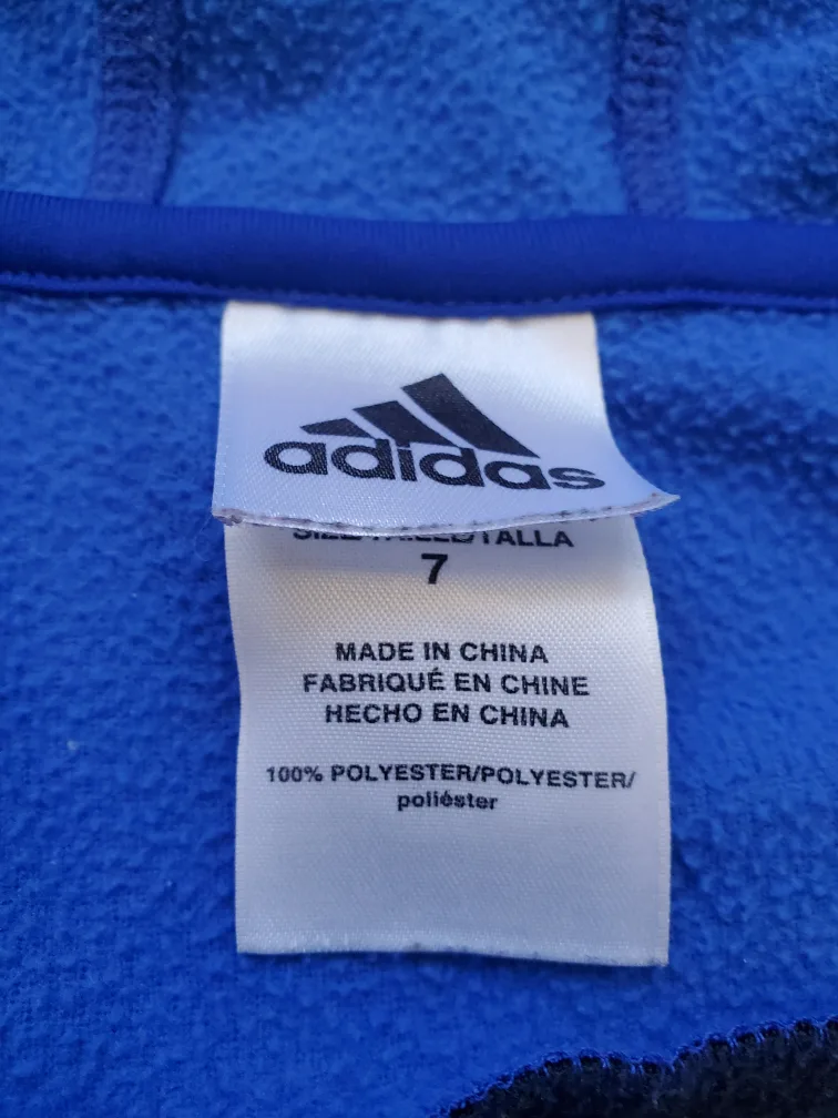 Adidas Hoodie - Size 7 kids OBO image indicator(2)