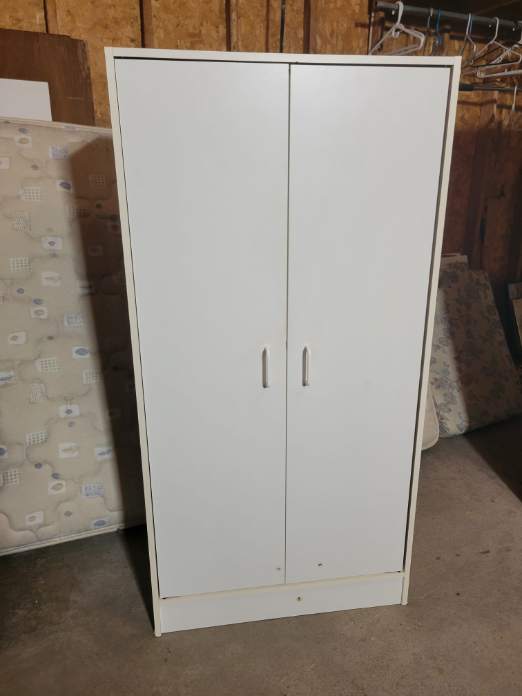 White Wardrobe Cabinet