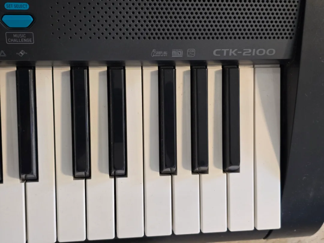 Casio CTK-2100 Keyboard with Stand & Pedal image indicator(3)