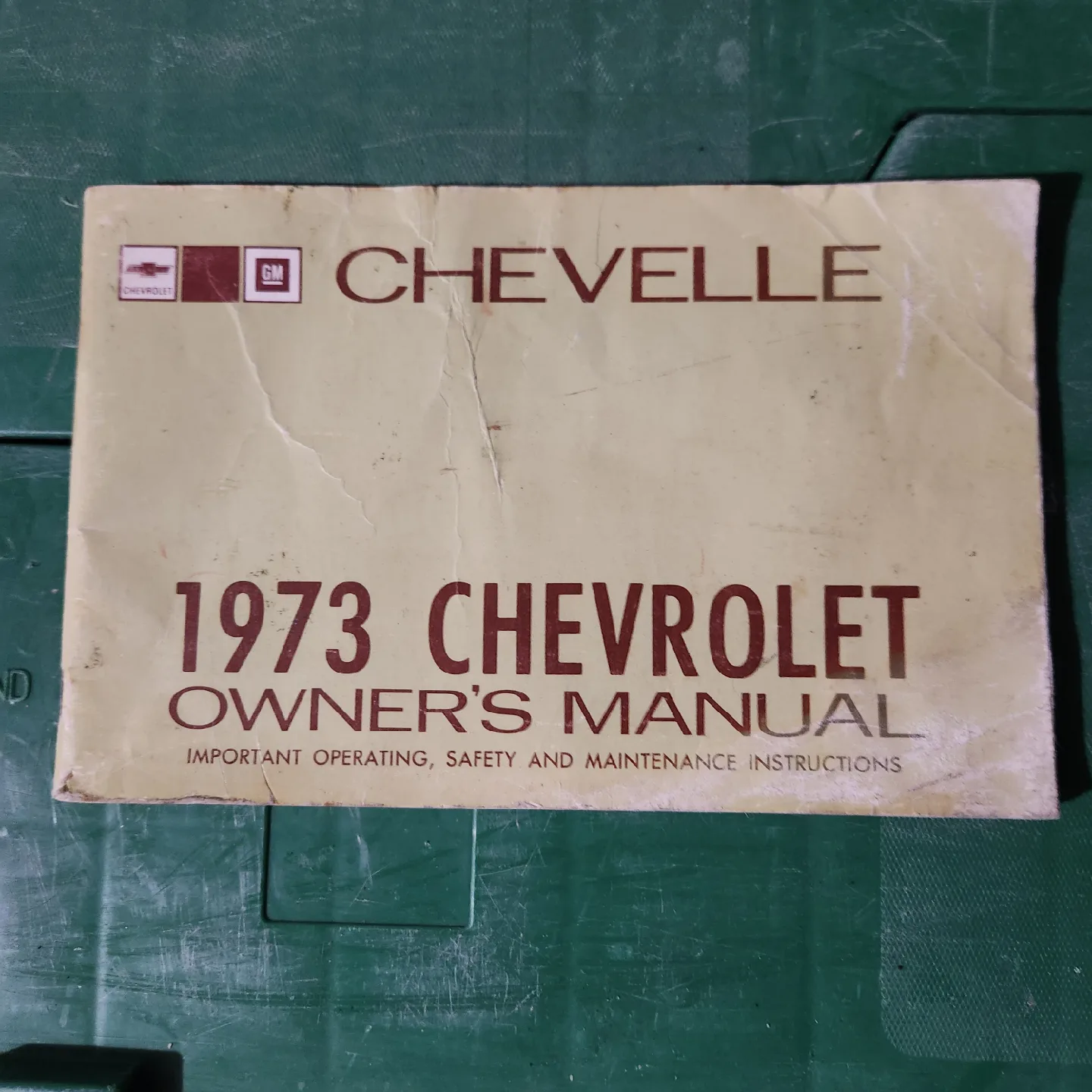 1973 Chevrolet Chevelle Owner's Manual thumbnail