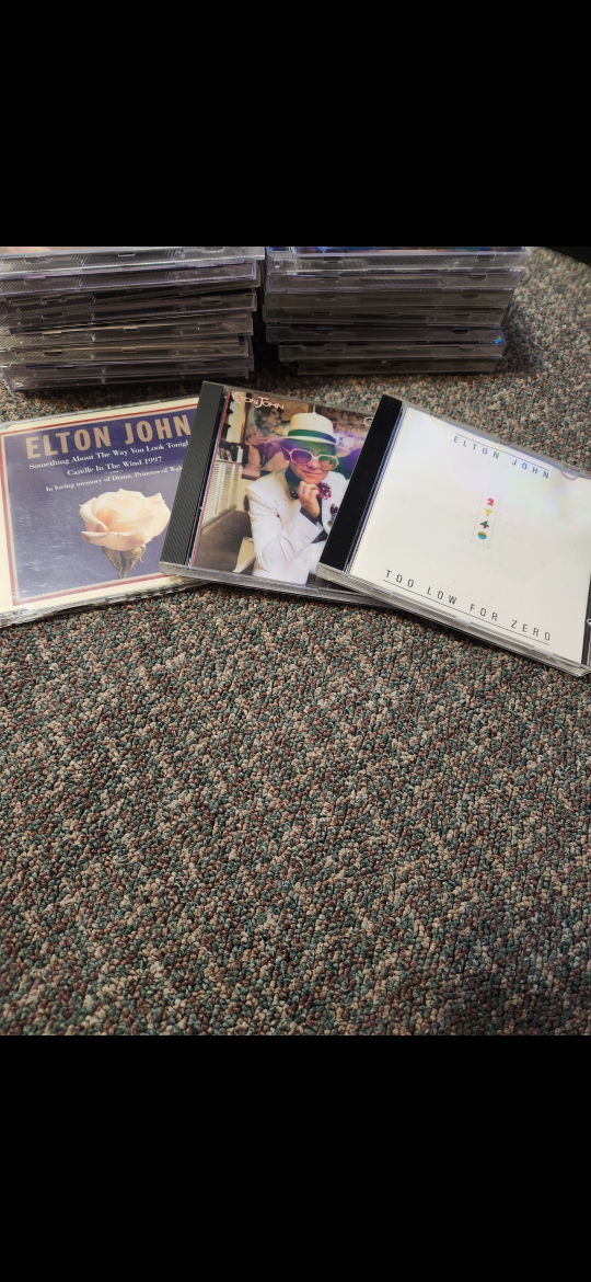 Elton John CDs - Too Low for Zero, Greatest Hits