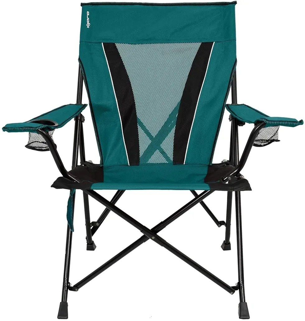 Kijaro Dual Lock Folding Camping Chair - Teal thumbnail