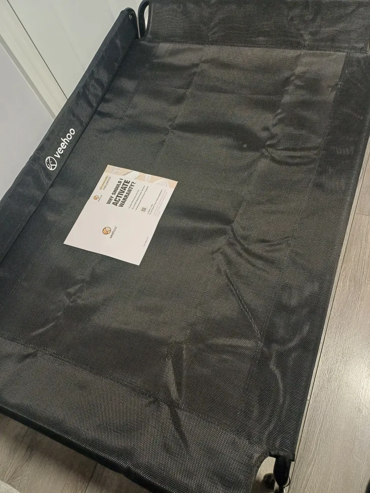 Veehoo Elevated Dog Bed - Black image indicator(7)