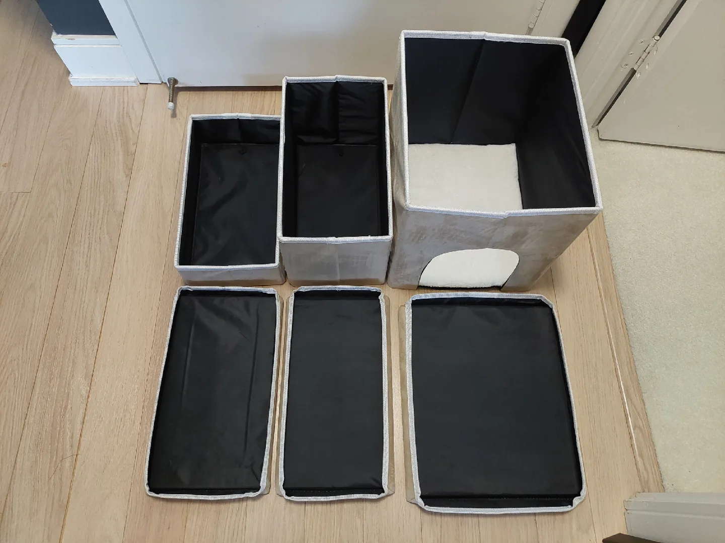 Dog Stairs with Storage Boxes image indicator(2)