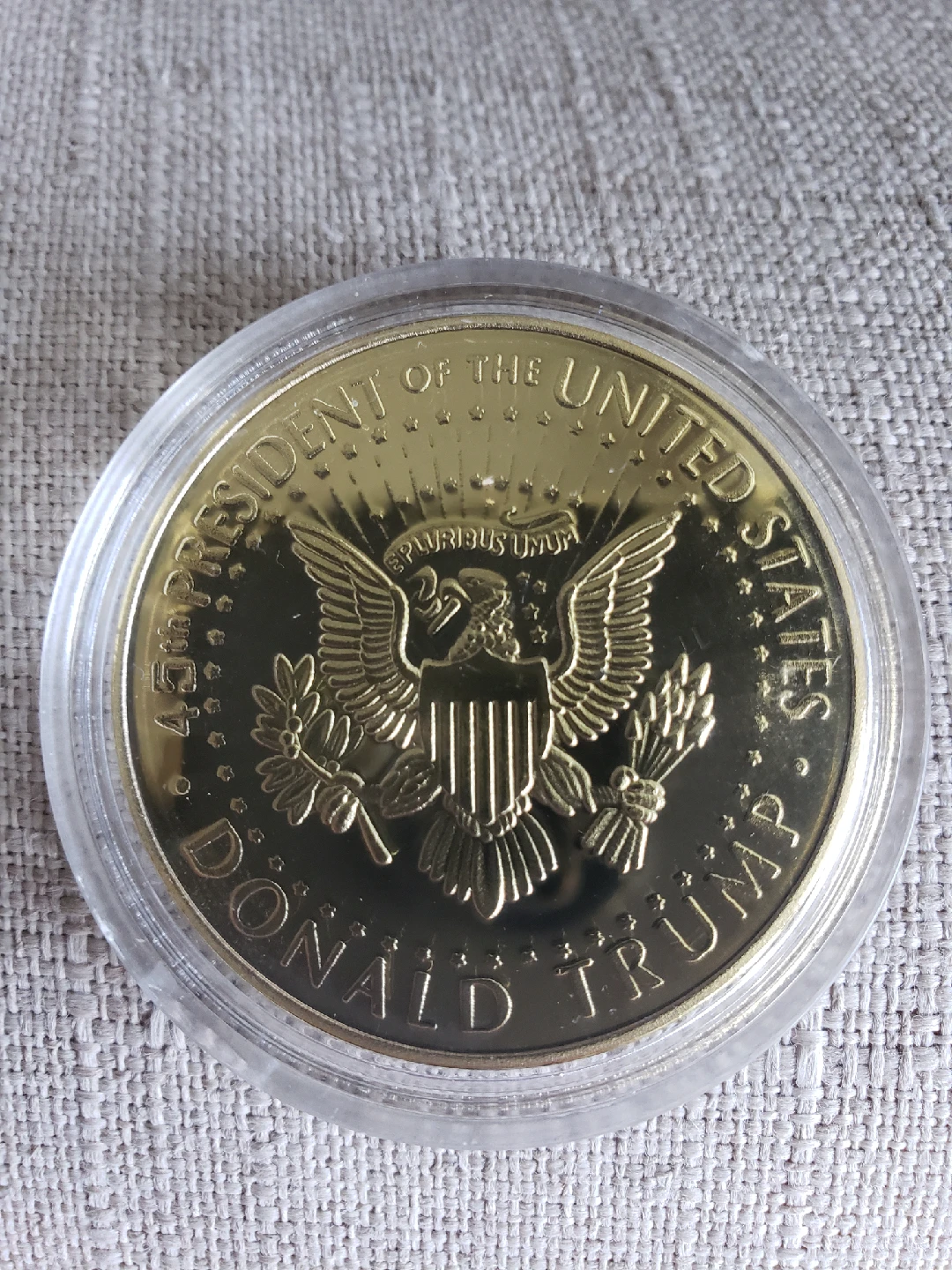 Donald Trump 45th President Collectible Coin