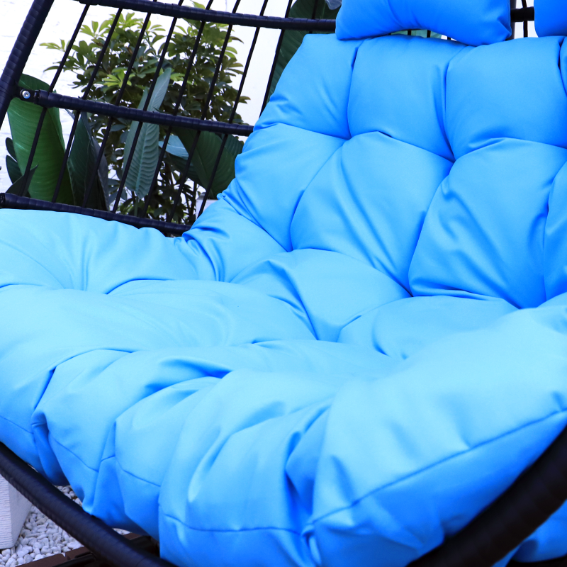 Folding Chair with Teal Cushion – Warehouse Sale! - photo 3