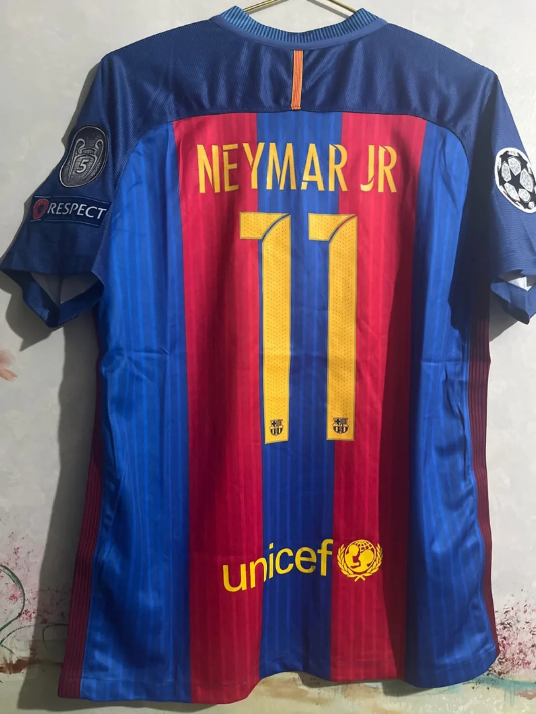 FC Barcelona Jersey-Neymar Jr-Size M image indicator(3)