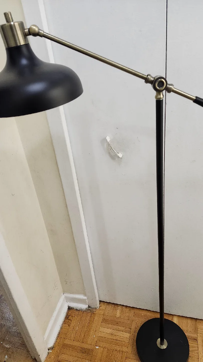 Threshold Crosby Floor Lamp - Black Metal Shade image indicator(2)