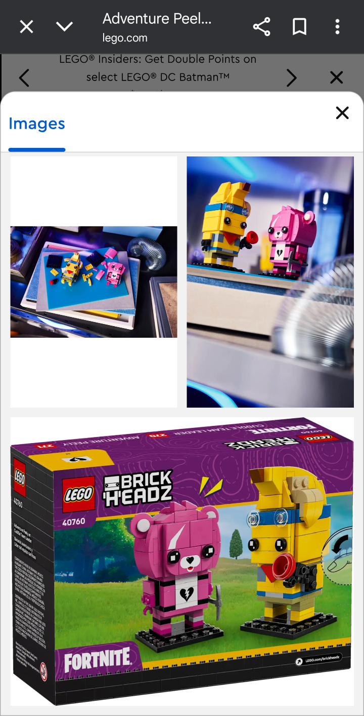 LEGO Fortnite Adventure Peely & Cuddle Team Leader