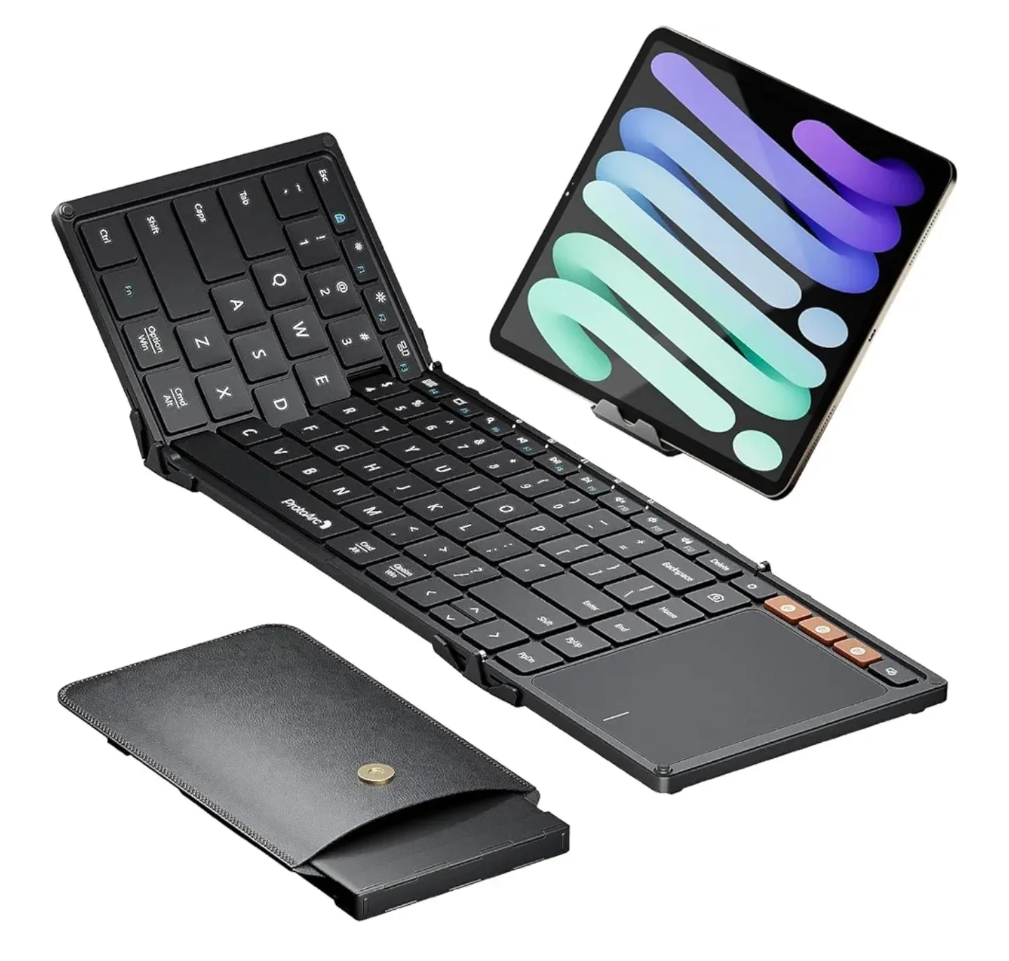 ProtoArc XK01 TP Business Travel Folding Wireless Keyboard thumbnail