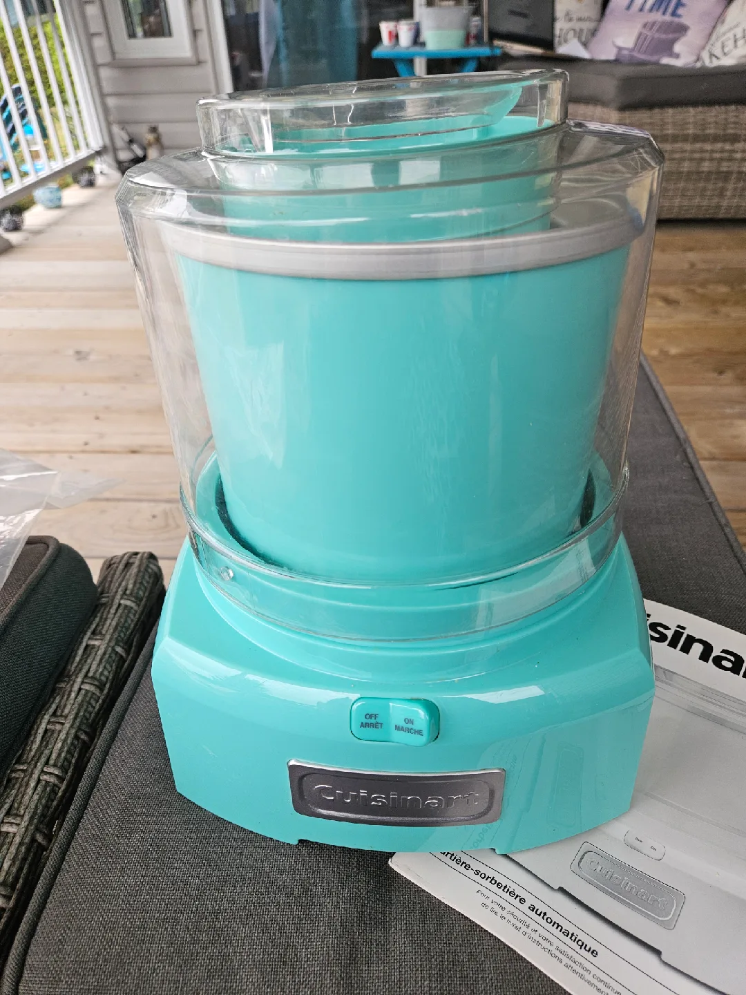 Cuisinart Ice Cream Maker - Turquoise thumbnail