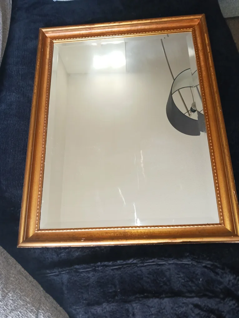 Gold Framed Mirror 22x28 image indicator(2)