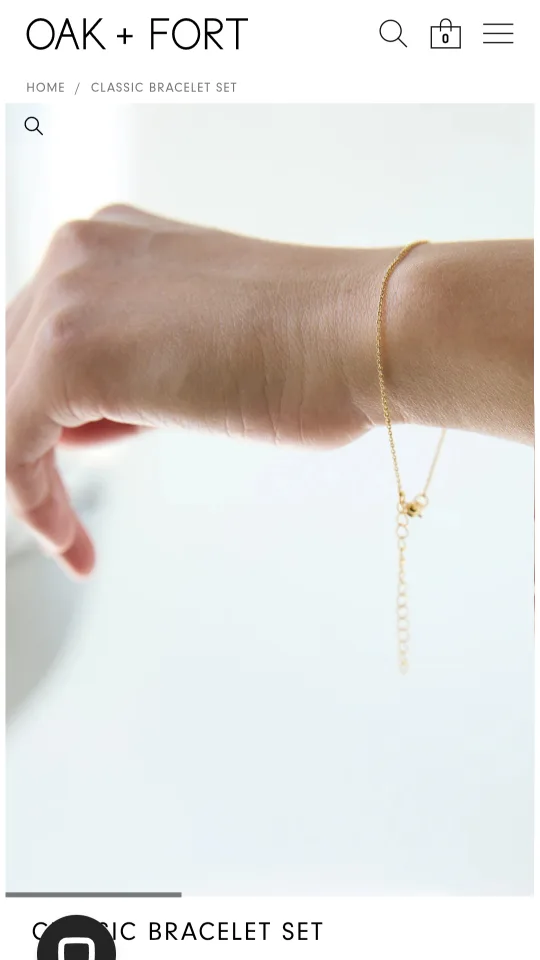 OAK + FORT Classic Bracelet Set image indicator(2)