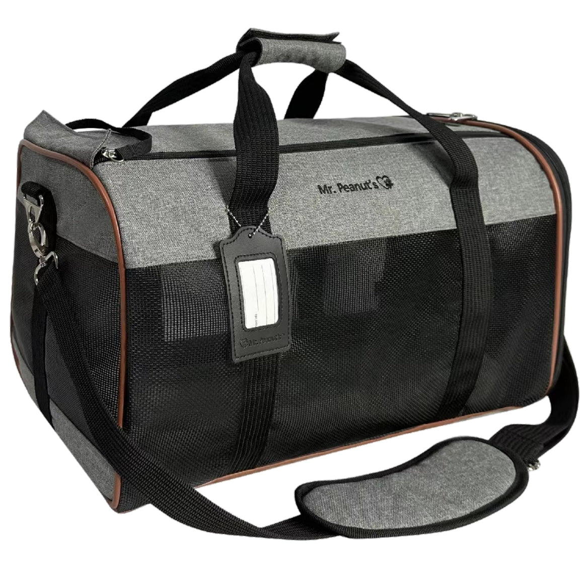 Mr. Peanut's Pet Carrier - Like New! - photo 3