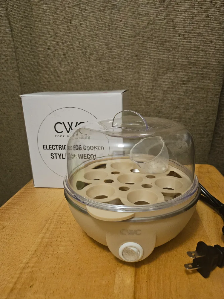 CWC Electric Egg Cooker WECO1 - Like New! thumbnail