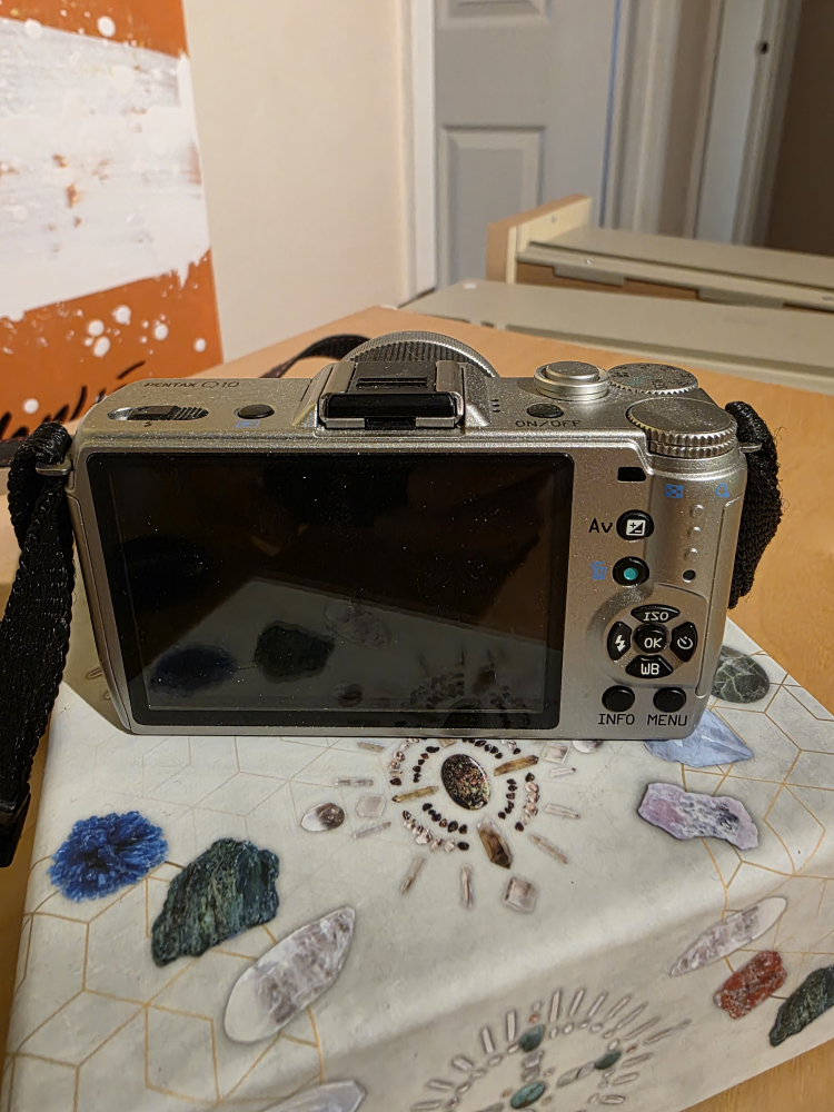 PENTAX Q10 Silver 12.4MP Digital Camera w/ 2 Lens from Japan - photo 3