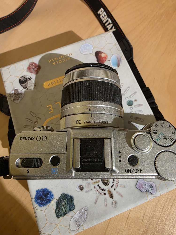 PENTAX Q10 Silver 12.4MP Digital Camera w/ 2 Lens from Japan - photo 4
