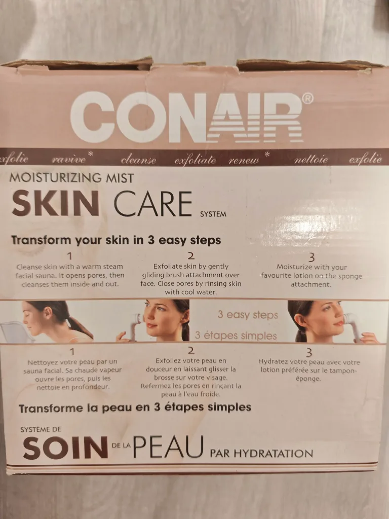 BNIB Conair Moisturizing Mist Skin Care System image indicator(6)