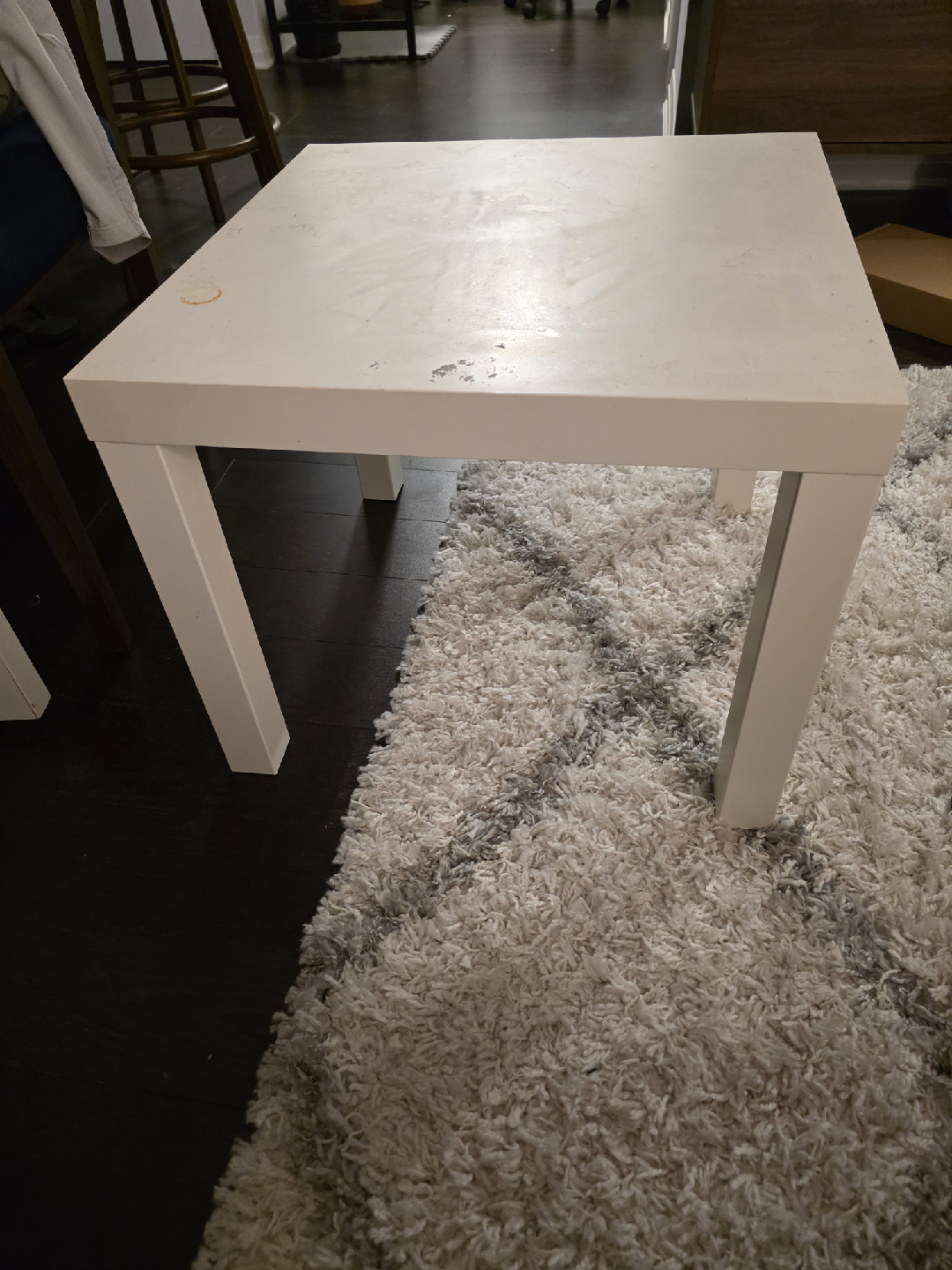 free White Side Table