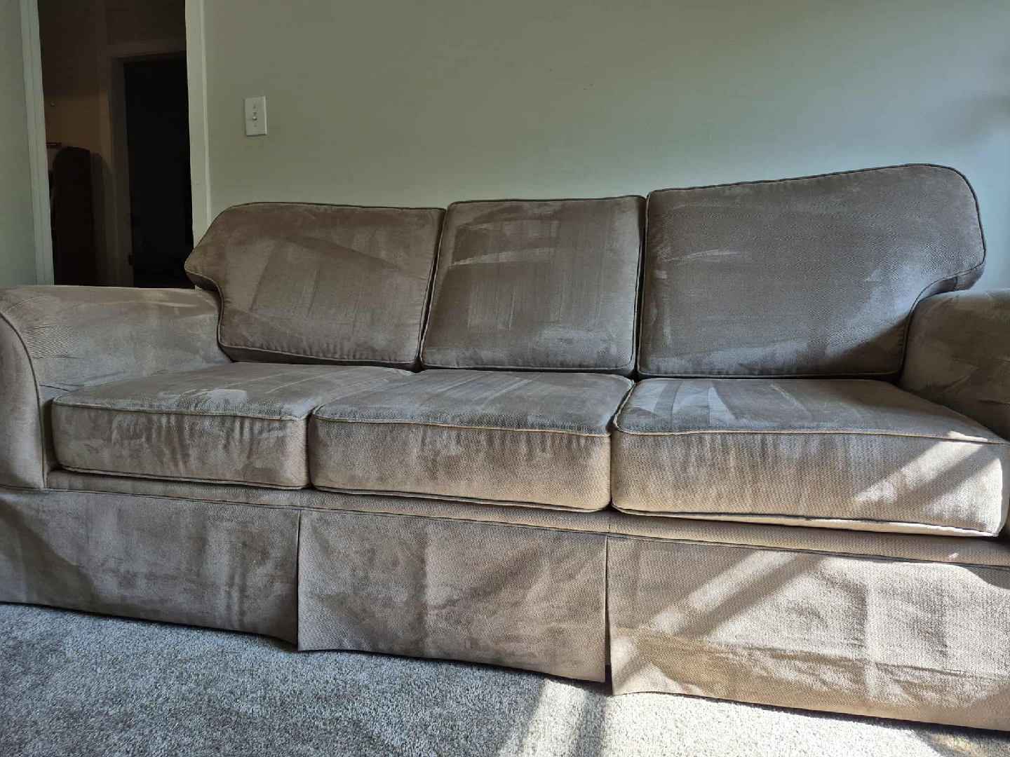 Comfortable Brown Sofa - photo 2