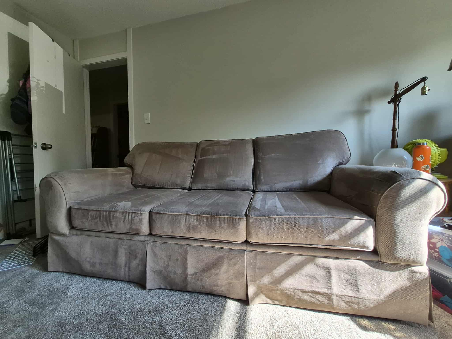 Comfortable Brown Sofa - photo 3