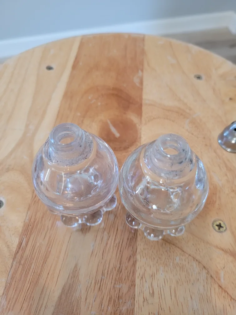 Vintage 1950's Boopie Glass Salt & Pepper Shakers image indicator(7)
