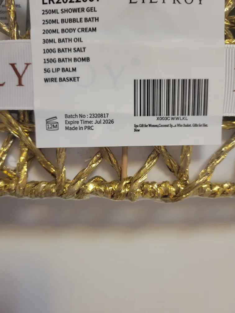 LilyRoy Coconut Bath Gift Set - New! image indicator(2)