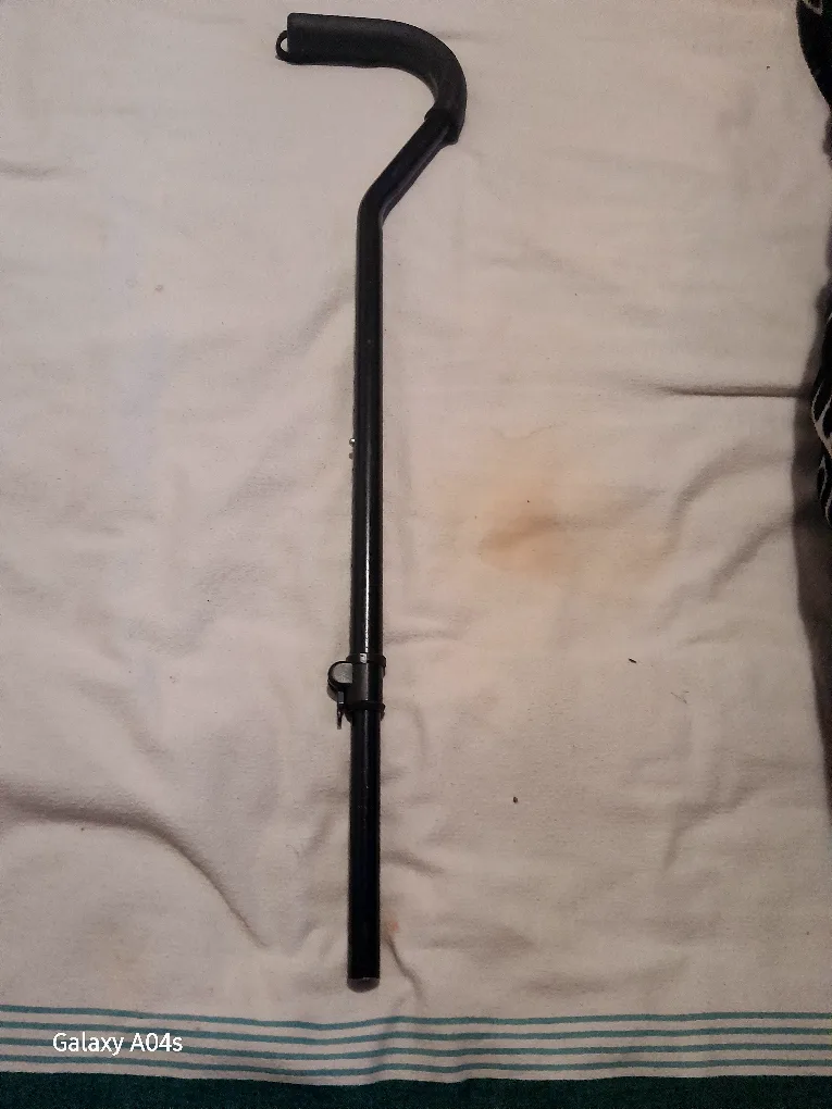 Black Adjustable Walking Cane image indicator(3)