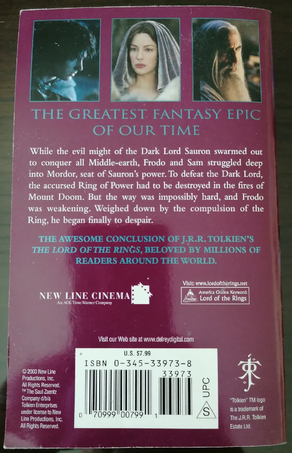 Tolkien: The Lord of the Rings, Parts  I & III image indicator(3)