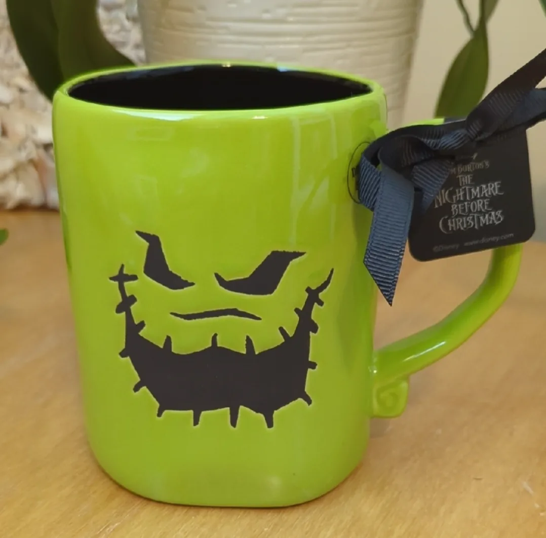 Rae Dunn Nightmare Before Christmas Oogie Boogie Mug brand new thumbnail