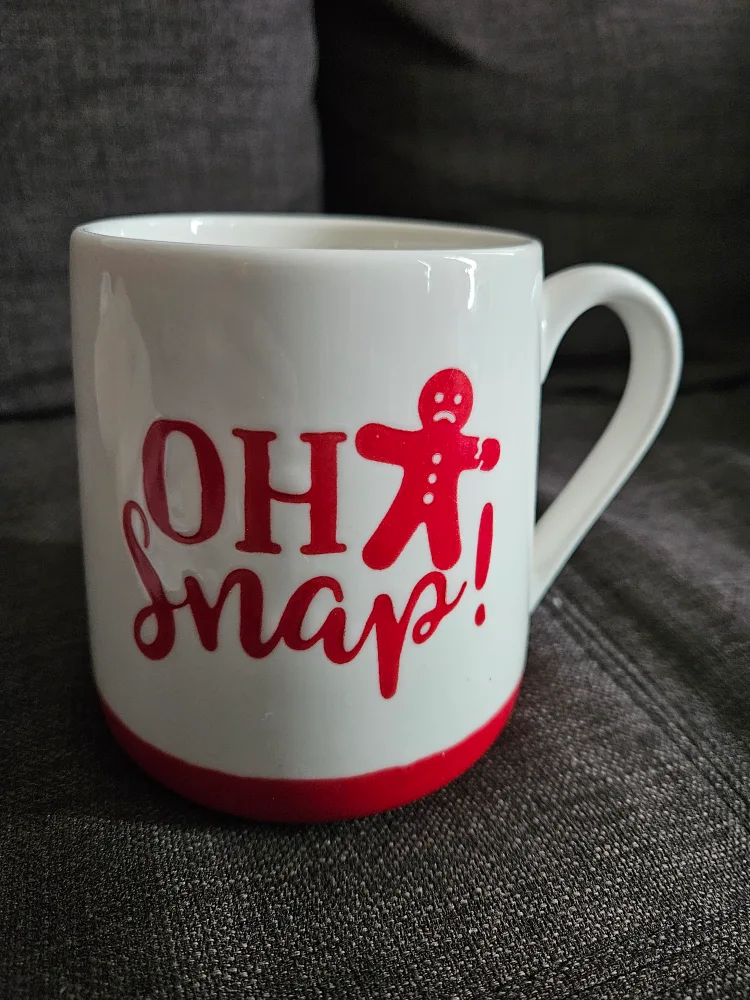 Kitchen Stuff Plus 'OH Snap!' Mug MINT image indicator(2)