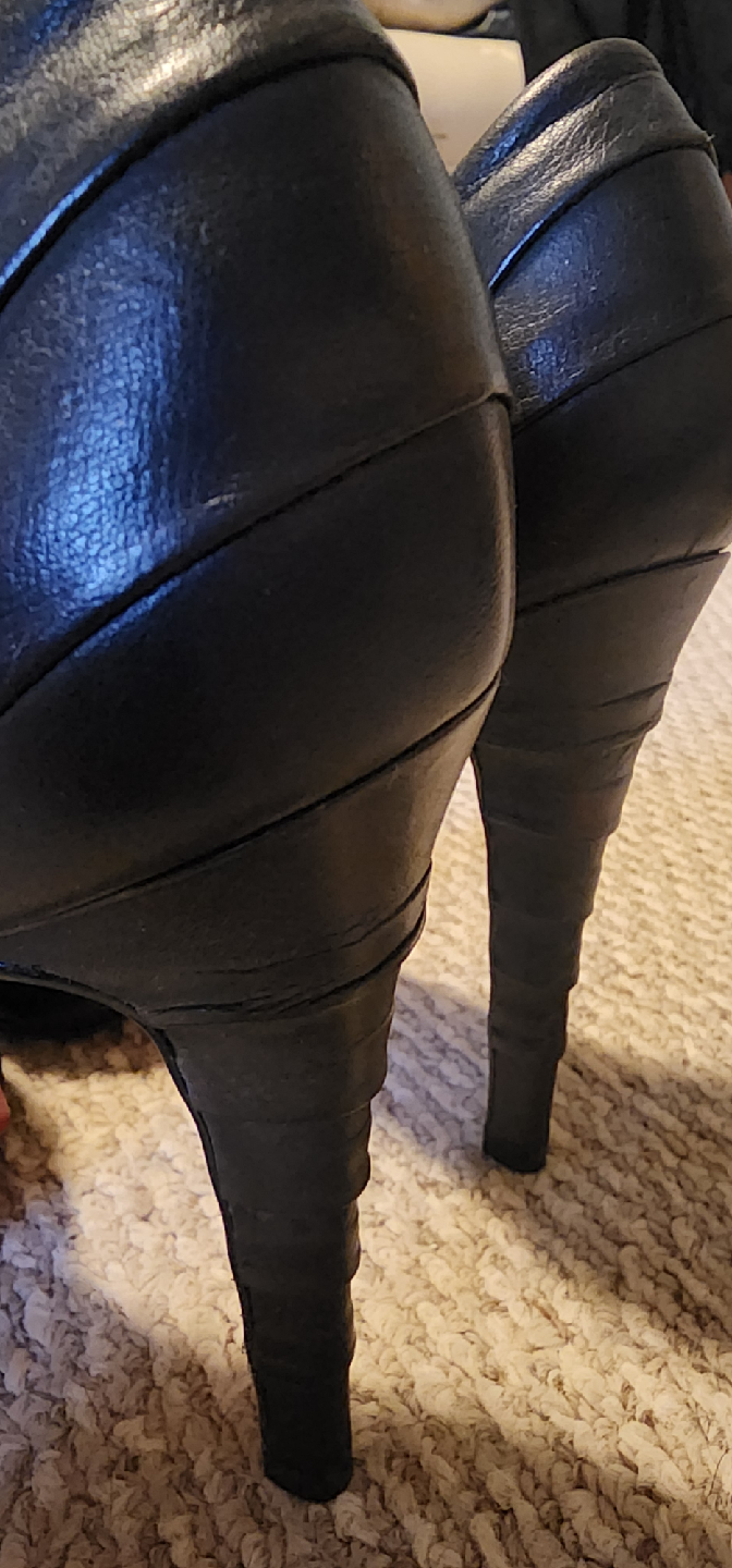 Colcci Black Heels, Size 7 - photo 4