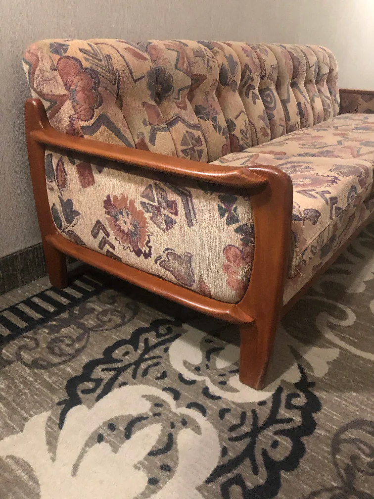 MCM 1960's/70's Scandinavian design Teak Sofa by W.B.furniture image indicator(3)