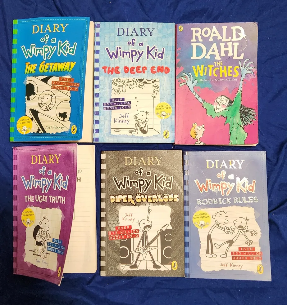 wimpy kid book set thumbnail
