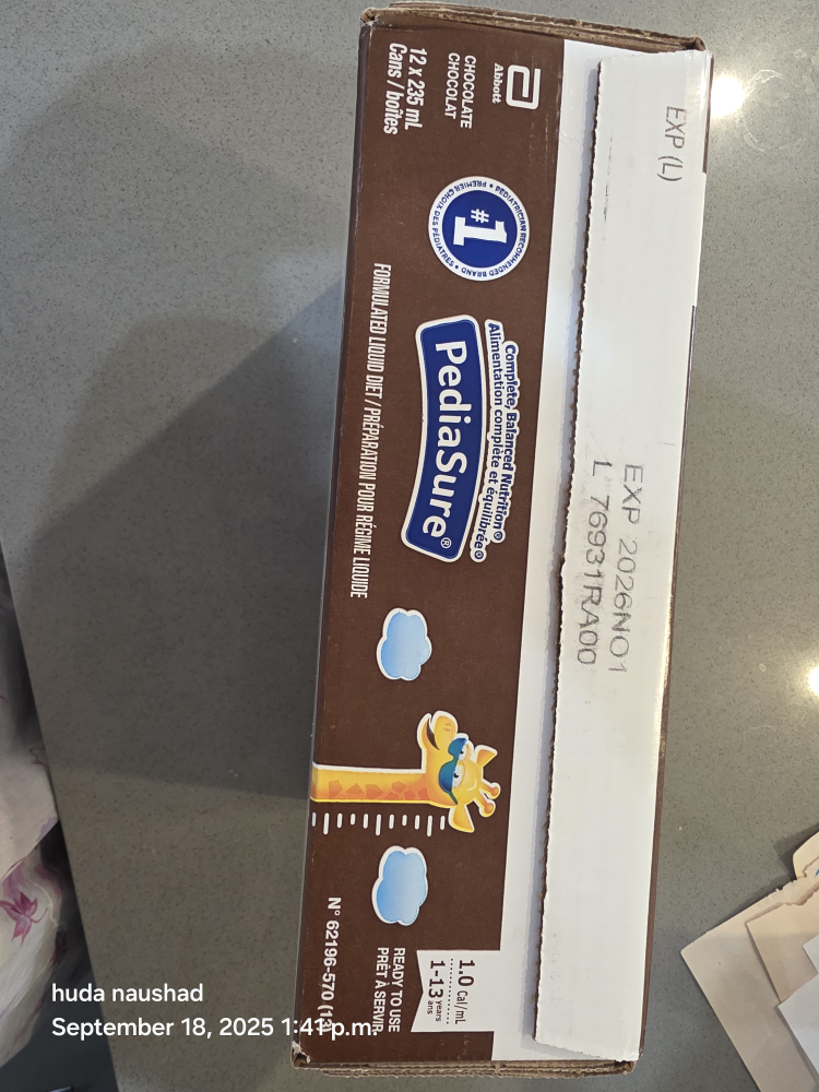 Pediasure Chocolate 12x235mL Exp 2026 - photo 3