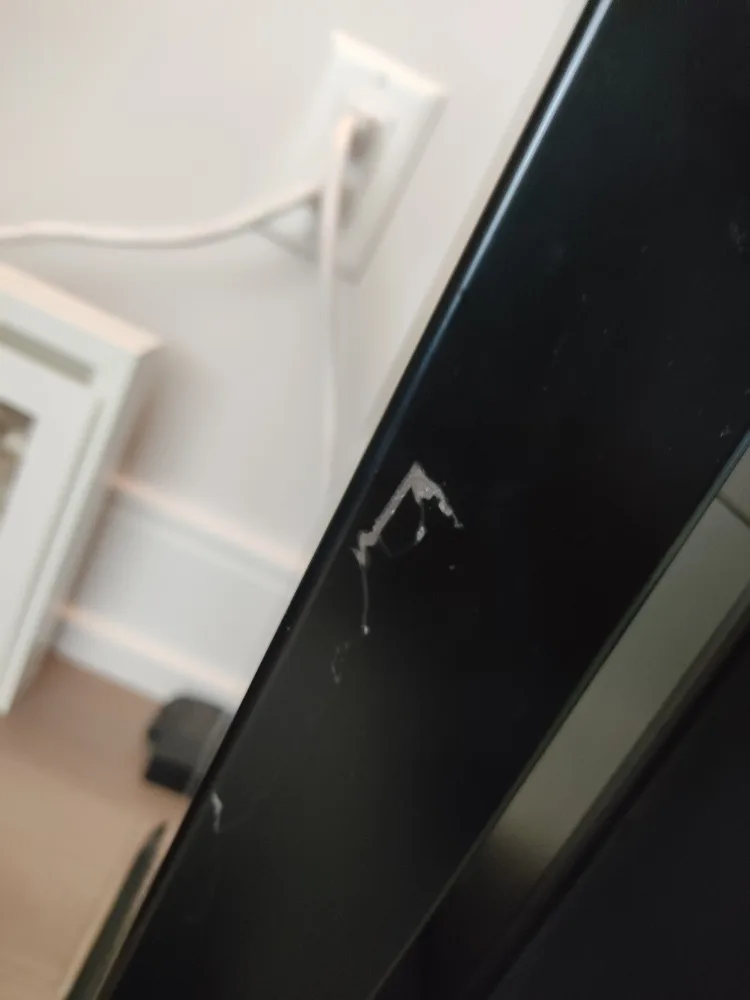 Black Adjustable Standing Desk with drawer image indicator(9)