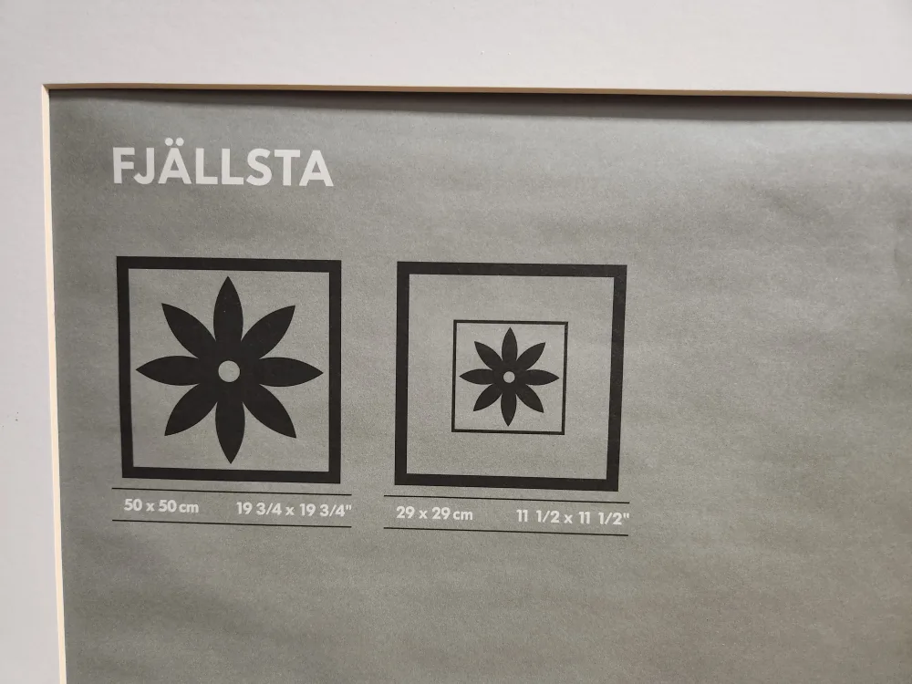 Ikea 19.75" square frame ☀️ image indicator(2)