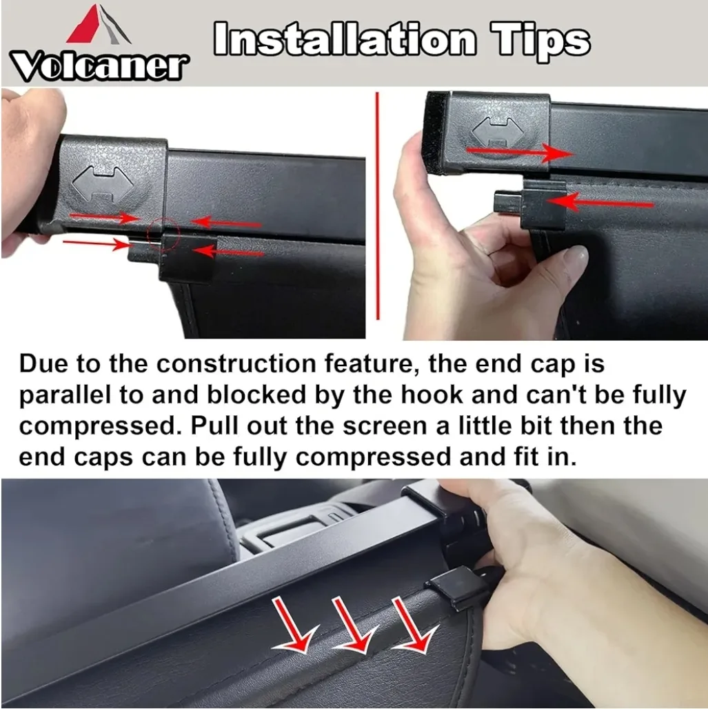 Carbon Cargo Cover for VW Atlas Cross Sport 2020-2025 image indicator(4)