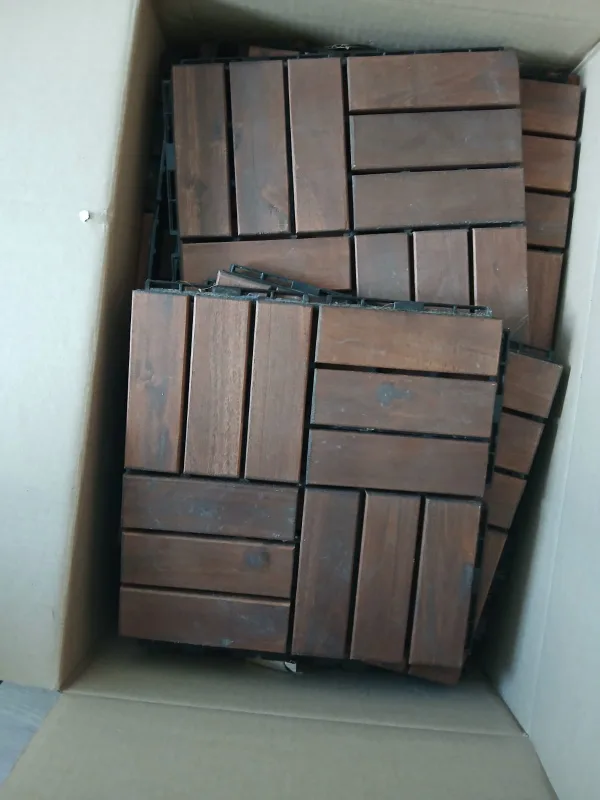 Ikea Runnen Decking, Brown Stained Color thumbnail